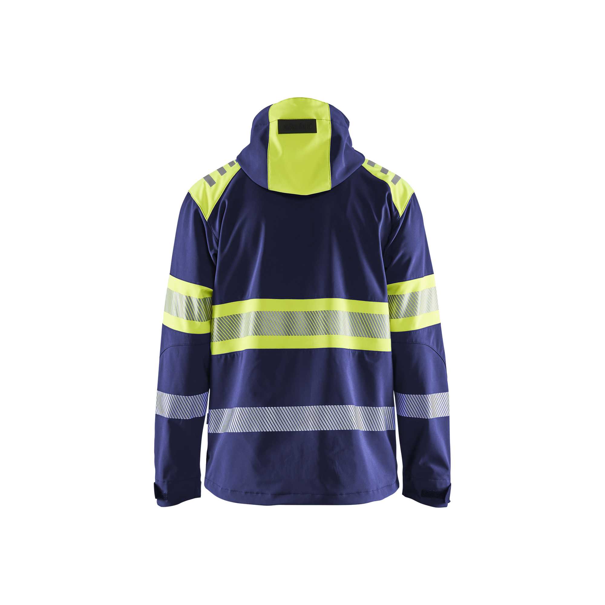 BLAKLADER 44942513 Hi Vis Softshell Jacket Softshell Work Jacket MEN - Waterproof